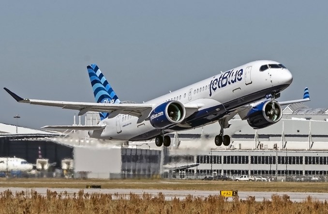 Pierwszy lot airbusa A220-300 dla JetBlue