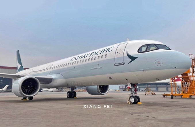 Cathay Pacific: Pierwsze Airbusy A321neo w nowym malowaniu