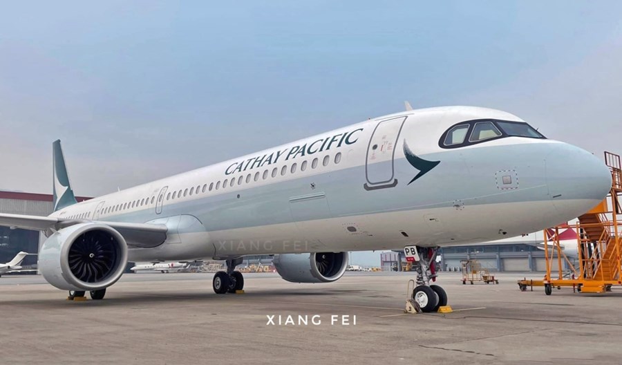 Cathay Pacific: Pierwsze Airbusy A321neo w nowym malowaniu Cathay Pacific: Pierwsze Airbusy A321neo w nowym malowaniu