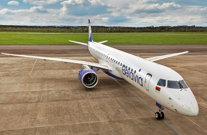 Belavia odebrała pierwszego embraera E195-E2