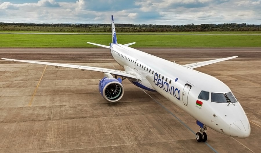 Belavia odebrała pierwszego embraera E195-E2 Belavia odebrała pierwszego embraera E195-E2