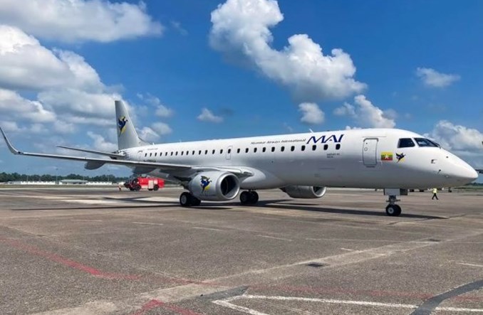 Dwa nowe E190 pozwolą MAI obsłużyć dziewięć krajowych destynacji 