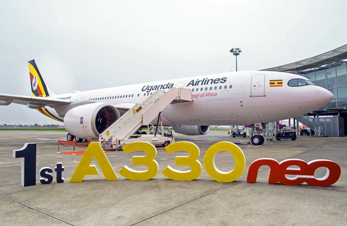 Uganda Airlines odebrały pierwszego airbusa A330-800neo