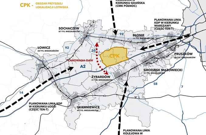 Trzy oferty na studium węzła kolejowego przy CPK. Jedna w budżecie