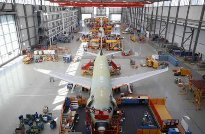 Airbus spowolni produkcję samolotów A320. Więcej powstanie tylko A220