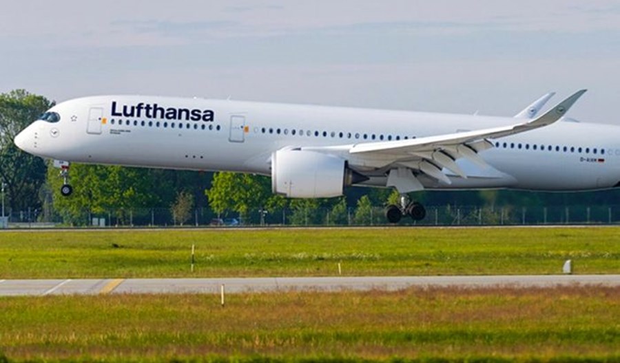 A350 doleciał z Hamburga na Falklandy. Najdłuższy rejs w historii Lufthansy A350 doleciał z Hamburga na Falklandy. Najdłuższy rejs w historii Lufthansy
