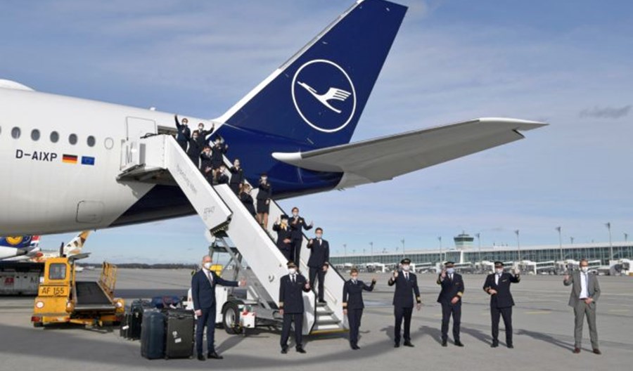A350 Lufthansy wrócił z Falklandów do Monachium i ustanowił kolejny rekord A350 Lufthansy wrócił z Falklandów do Monachium i ustanowił kolejny rekord