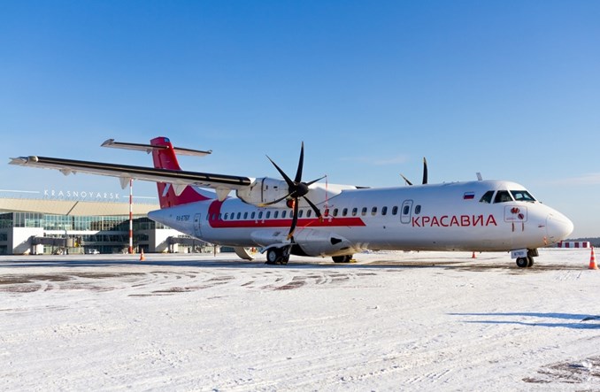 KrasAvia wzmacnia regionalne loty na Syberii dzięki ATR 72-500