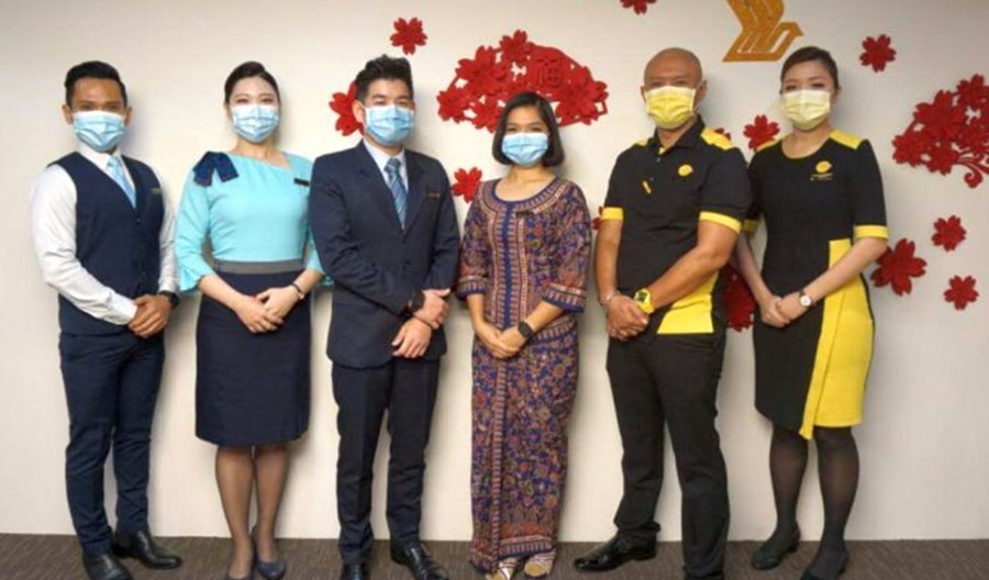 Singapore Airlines chwalą się rejsami z podwójnie zaszczepioną załogą Singapore Airlines chwalą się rejsami z podwójnie zaszczepioną załogą