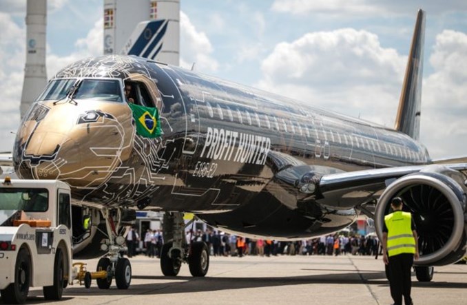 Embraer dostarczył 130 samolotów w 2020 roku. 71 odebranych w Q4