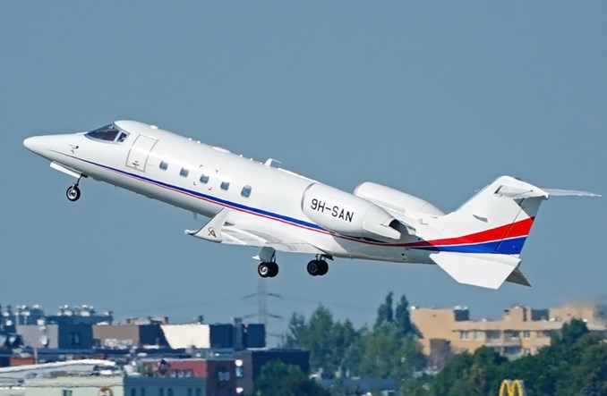 Prywatne odrzutowce wpłynęły na wzrost emisji CO2