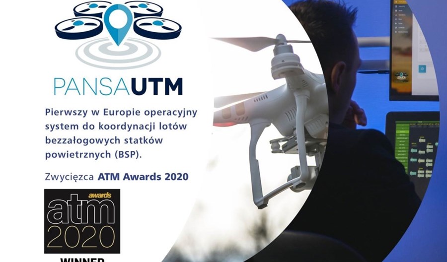 Polski system PansaUTM najlepszym rozwiązaniem dronowym 2020 roku Polski system PansaUTM najlepszym rozwiązaniem dronowym 2020 roku