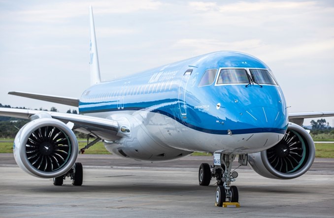 KLM: Najnowszy E195-E2 w swój pierwszy rejs poleci do Warszawy