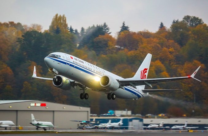 Chiny obawiają się o bezpieczeństwo samolotów Boeing 737 MAX