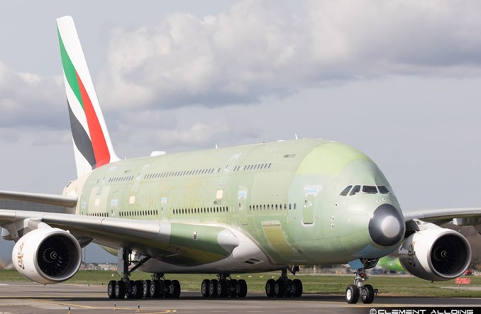 Ostatni Airbus A380 już po pierwszym uruchomieniu silników. Dostawa do Emirates w drugiej połowie br.