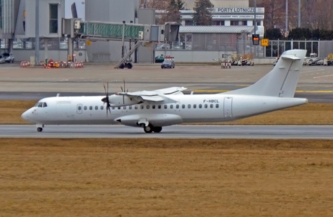 Kolejny ATR 72-500F dołącza do floty SprintAira
