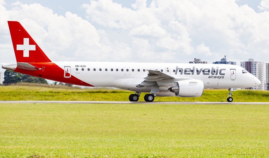 Linia Helvetic odebrała ostatniego E190-E2. Kolejne dostawy, to już E195-E2 latem br. Linia Helvetic odebrała ostatniego E190-E2. Kolejne dostawy, to już E195-E2 latem br.