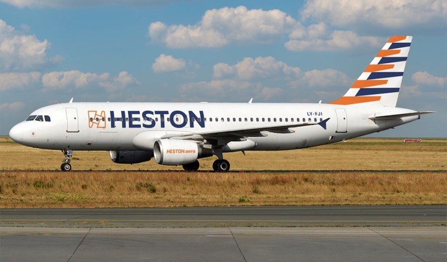 Nowa litewska linia Heston Airlines zarejestrowała pierwszego airbusa A320
