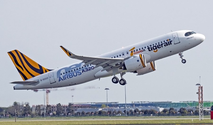 Linie Tigerair Taiwan odebrały pierwszego airbusa A320neo Linie Tigerair Taiwan odebrały pierwszego airbusa A320neo
