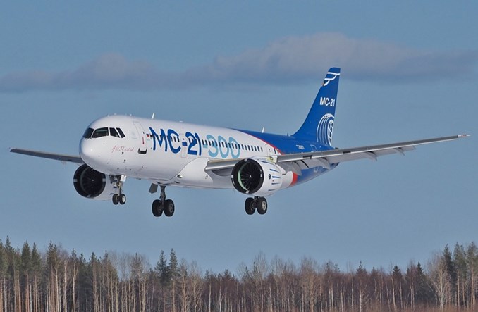 Irkut: MC-21-300 zakończył testy w warunkach naturalnego oblodzenia
