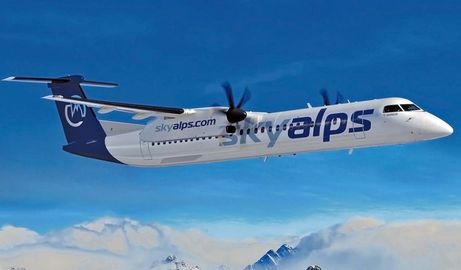 Chorus Aviation: Leasing maszyn Dash 8-400 dla nowej linii Sky Alps Chorus Aviation: Leasing maszyn Dash 8-400 dla nowej linii Sky Alps