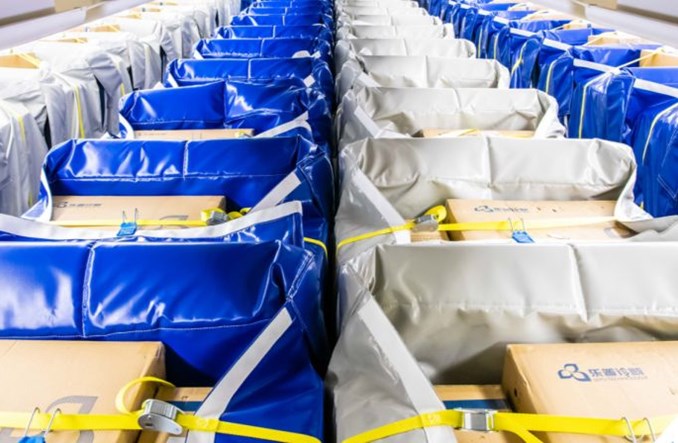 Boeing 777 KLM odbył pierwszy rejs z Cargo Seat Bags