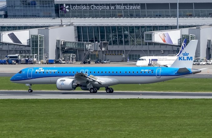 KLM znowu ograniczają loty do Polski