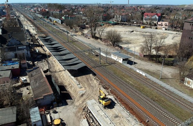 PKP PLK monitorują inwestycje z powietrza