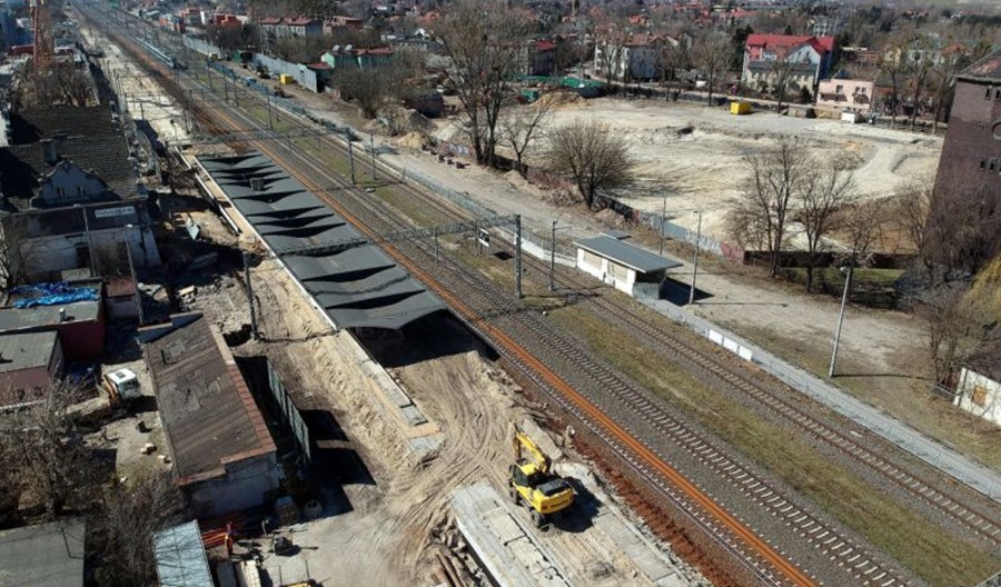 PKP PLK monitorują inwestycje z powietrza PKP PLK monitorują inwestycje z powietrza