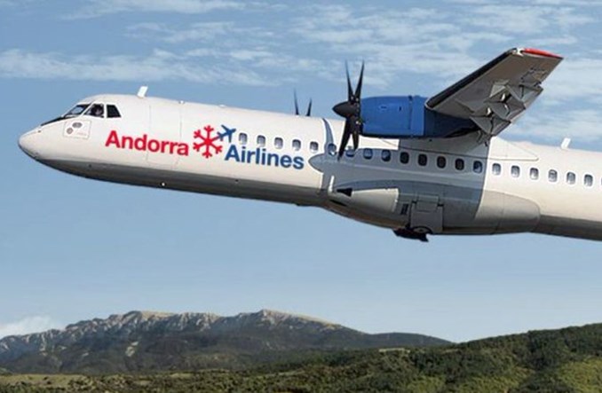 Pierwszy rejs Andorra Airlines. Jedyny ATR przewoźnika obsłuży dwie trasy 