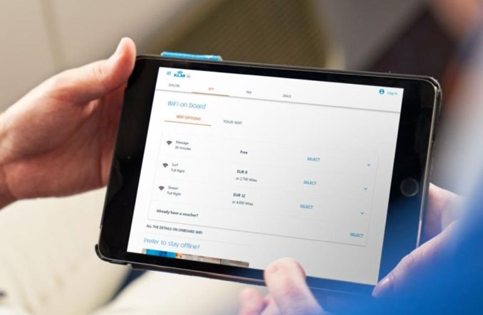 KLM wyposażą 18 boeingów 737-800 w internet do lotów po Europie