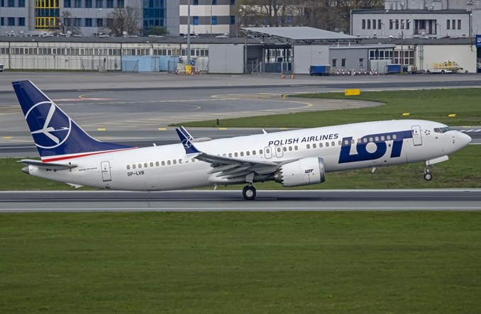 LOT: SP-LVB po przeglądzie w CSAT. Wszystkie MAX-y wykonują loty z pasażerami