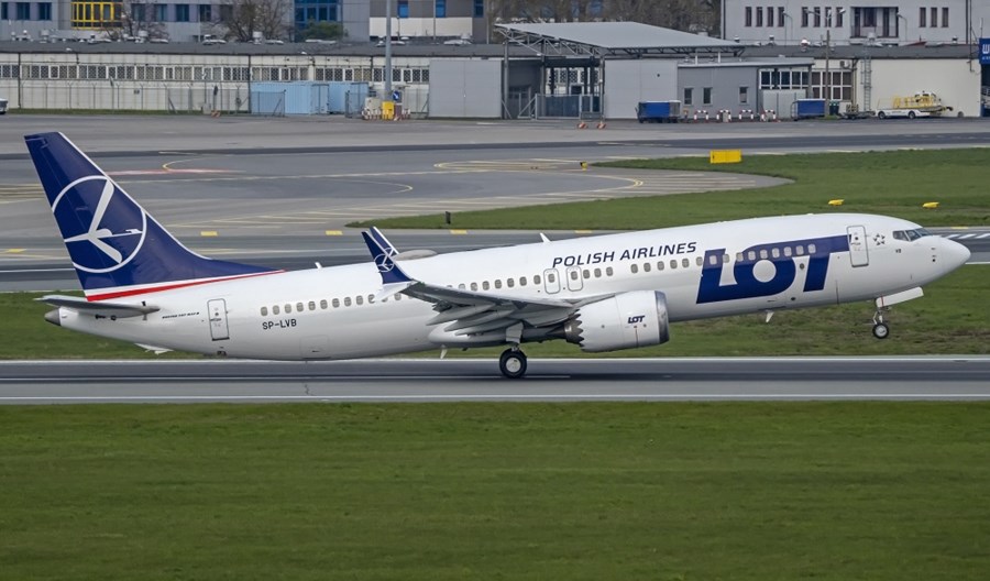 LOT: SP-LVB po przeglądzie w CSAT. Wszystkie MAX-y wykonują loty z pasażerami LOT: SP-LVB po przeglądzie w CSAT. Wszystkie MAX-y wykonują loty z pasażerami