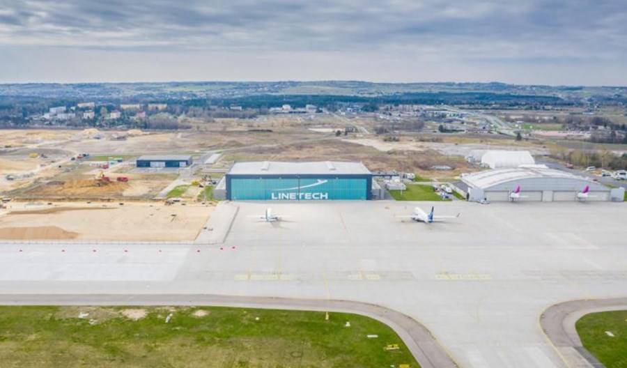 Katowice: Ruszyła budowa trzeciego hangaru. Dwie nowe zatoki dla A321neo Katowice: Ruszyła budowa trzeciego hangaru. Dwie nowe zatoki dla A321neo