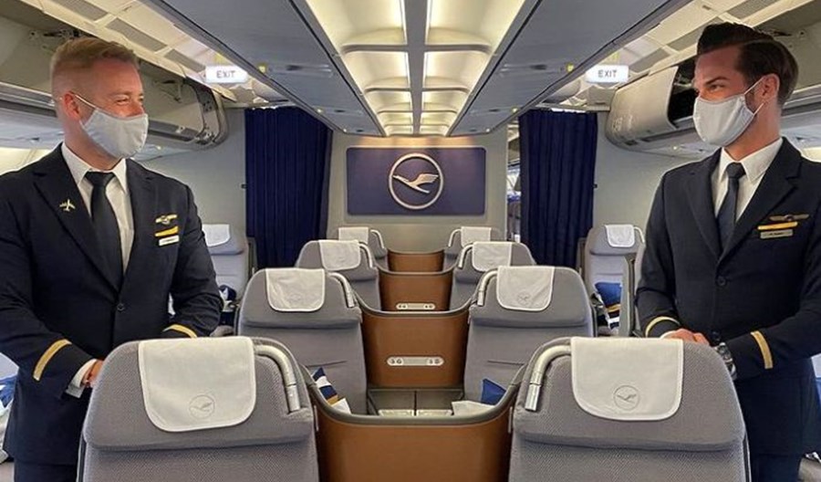 Lufthansa oferuje sypialne rzędy siedzeń Lufthansa oferuje sypialne rzędy siedzeń