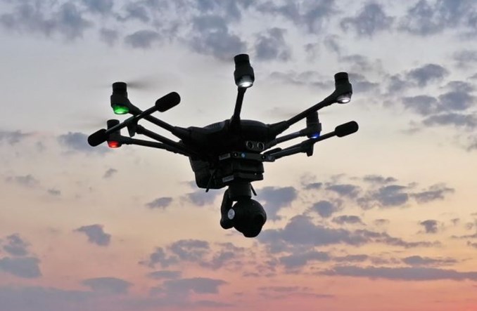 Automatyczny lot drona w Sosnowcu przełożony na wiosnę