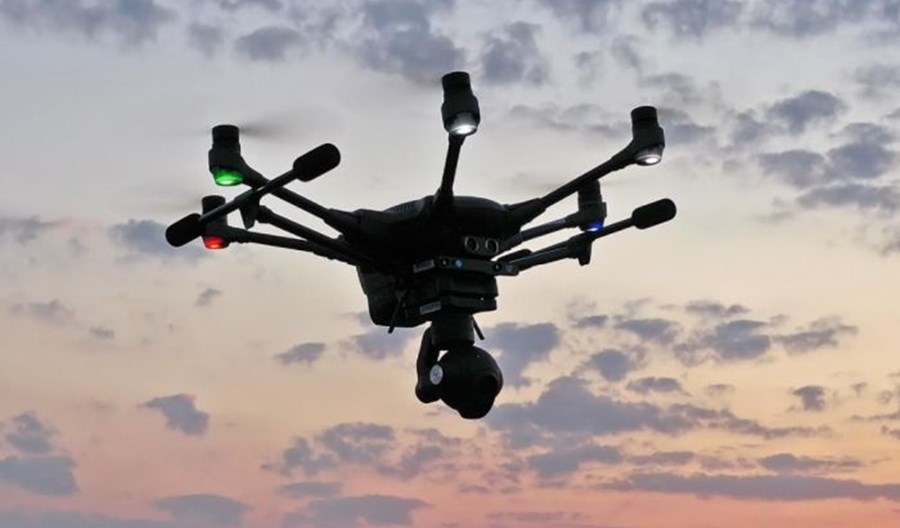 Automatyczny lot drona w Sosnowcu przełożony na wiosnę