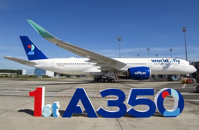 Airbus: Linia World2fly odebrała pierwszego A350-900