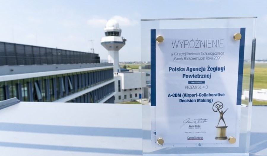 PAŻP i Lotnisko Chopina wyróżnione za system A-CDM PAŻP i Lotnisko Chopina wyróżnione za system A-CDM