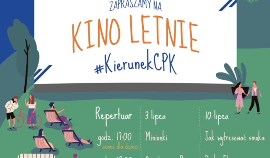 CPK uruchamia kino letnie dla mieszkańców Baranowa CPK uruchamia kino letnie dla mieszkańców Baranowa