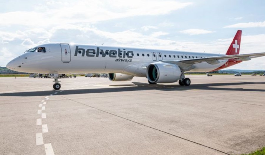Dwa odrzutowce Helvetic Airways będą latać z EuroAirport