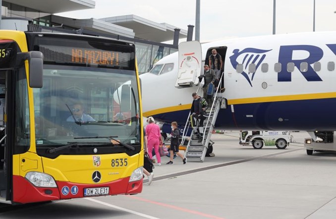 Wrocław: Nowy dźwięk przystankowy "Port Lotniczy". Z okazji startu rejsów na Mazury