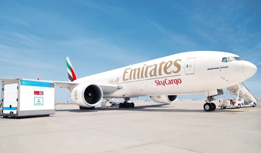 Już 150 mln dawek szczepionek przeciw COVID-19 poleciało z Emirates Już 150 mln dawek szczepionek przeciw COVID-19 poleciało z Emirates