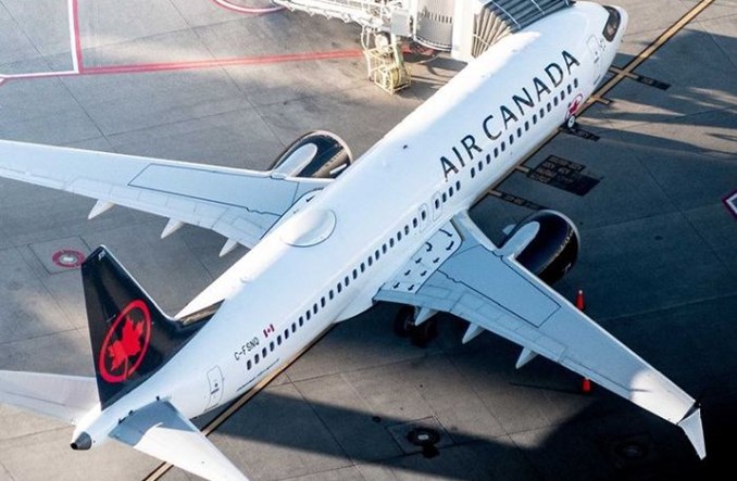 Air Canada wznowią rejsy na ośmiu połączeniach do Europy
