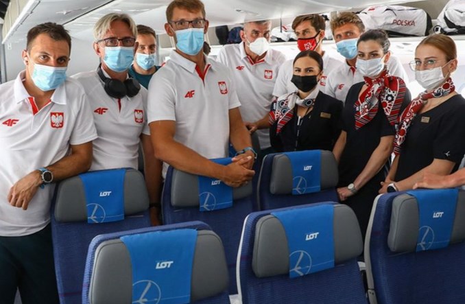 PLL LOT oficjalnym przewoźnikiem olimpijskiej kadry Polski w Tokio