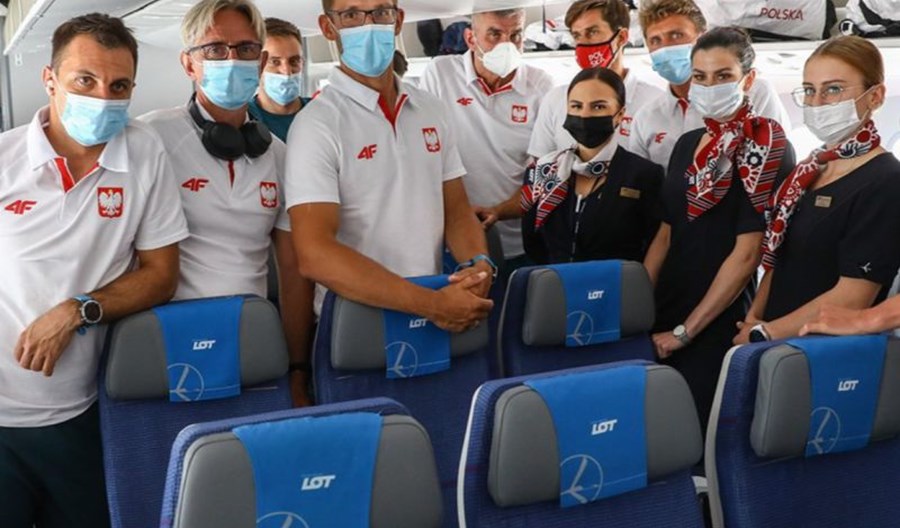 PLL LOT oficjalnym przewoźnikiem olimpijskiej kadry Polski w Tokio PLL LOT oficjalnym przewoźnikiem olimpijskiej kadry Polski w Tokio