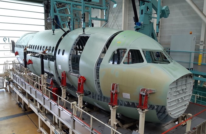 Airbus rozpoczyna montaż przedniej części kadłuba A321XLR