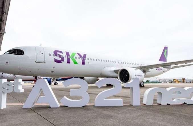 Chilijskie linie SKY otrzymały swój pierwszy samolot A321neo