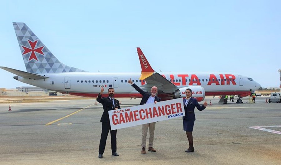 „Gamechanger” dla Malta Air dotarł na wyspy. Zimą 9 nowych tras z Malty „Gamechanger” dla Malta Air dotarł na wyspy. Zimą 9 nowych tras z Malty