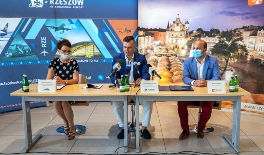 Lotnisko w Jasionce i Miasto Rzeszów wznawiają współpracę promocyjną Lotnisko w Jasionce i Miasto Rzeszów wznawiają współpracę promocyjną